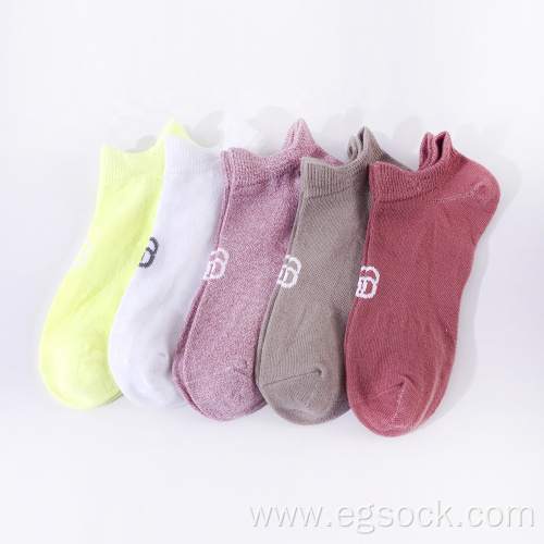 Color ankle sport socks